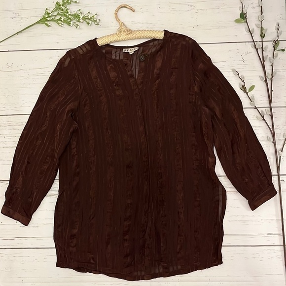 𝅺DAVID Dart Blouse - Picture 1 of 6